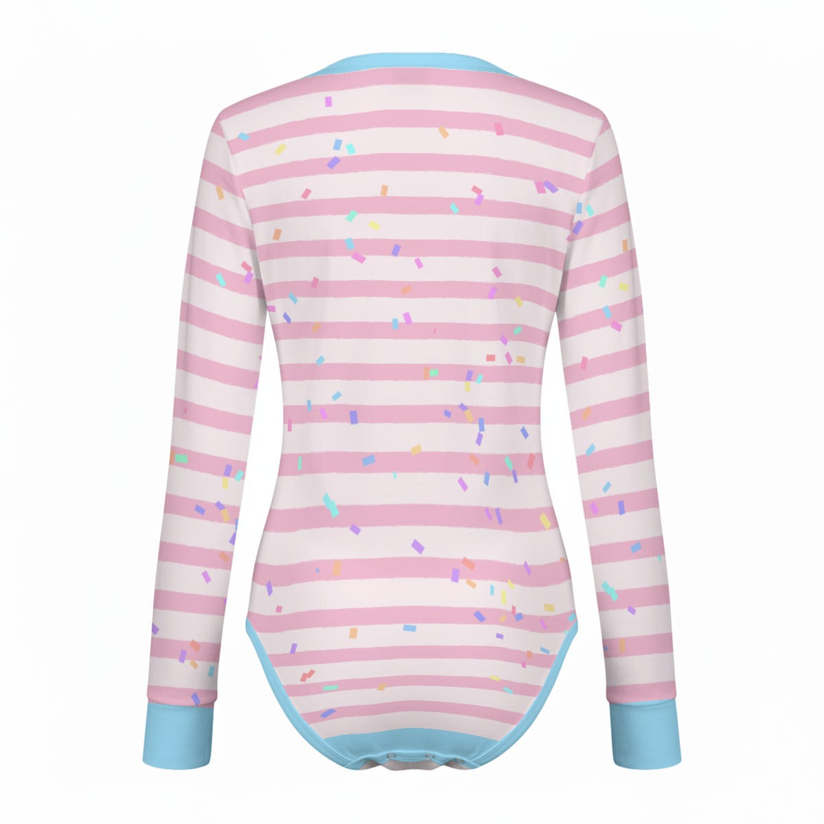 Sweet Sprinkle Long Sleeve CuddleSuit