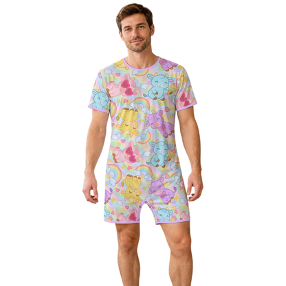 Rainbow Moobaby Play Snap Romper