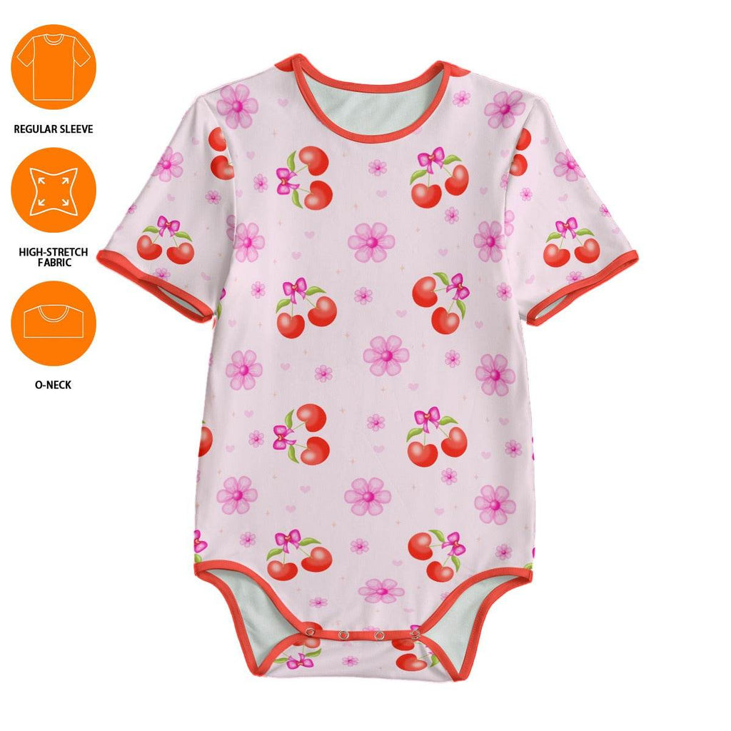 Cherry Pop Adult Unisex SnappieSuit - Puppy's Aesthetics
