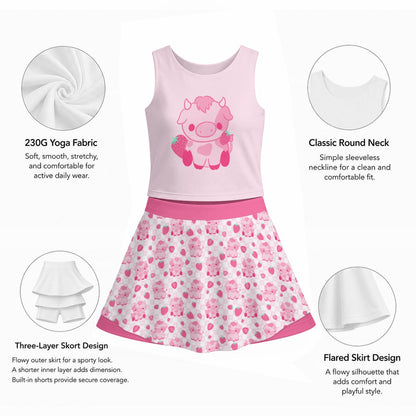 Berry Moo Playtime Skort Set