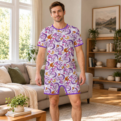 Dreamy Little Dragons Play Snap Romper
