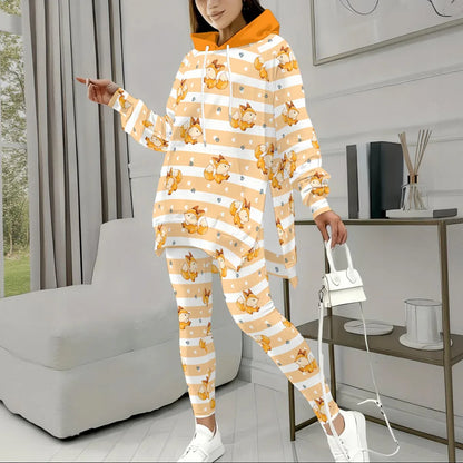 Furtastic Fox Stretch Hoodie Set - Puppy's Aesthetics