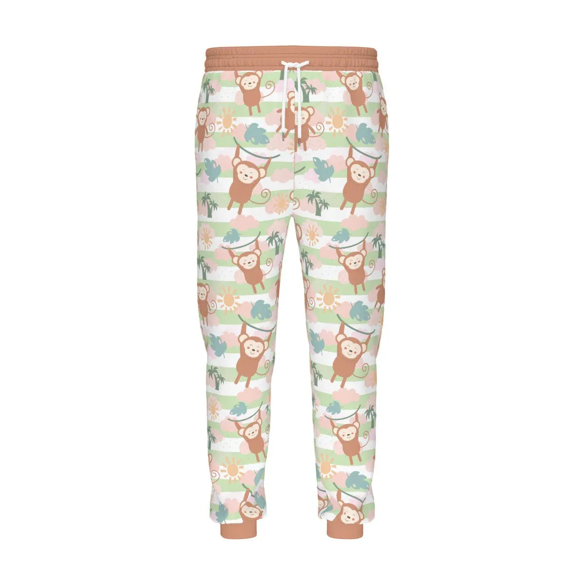 Monkey Mischief Cozy Sweatpants - Puppy's Aesthetics