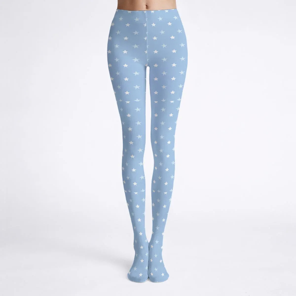 Soft Dreamy Star Stretch Tights - Puppy's Aesthetics