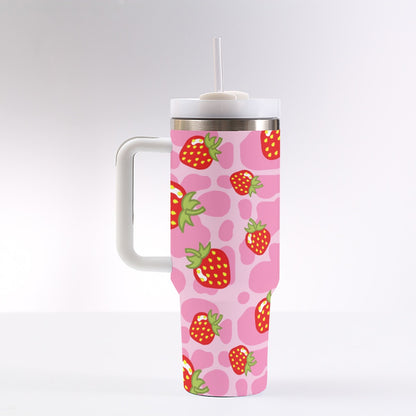 Strawberry Cow 40oz Tumbler