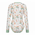 Safari Snuggles Long Sleeve CuddleSuit