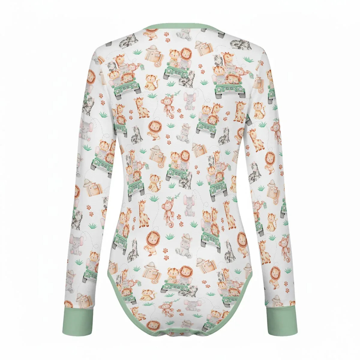 Safari Snuggles Long Sleeve CuddleSuit - Puppy's Aesthetics