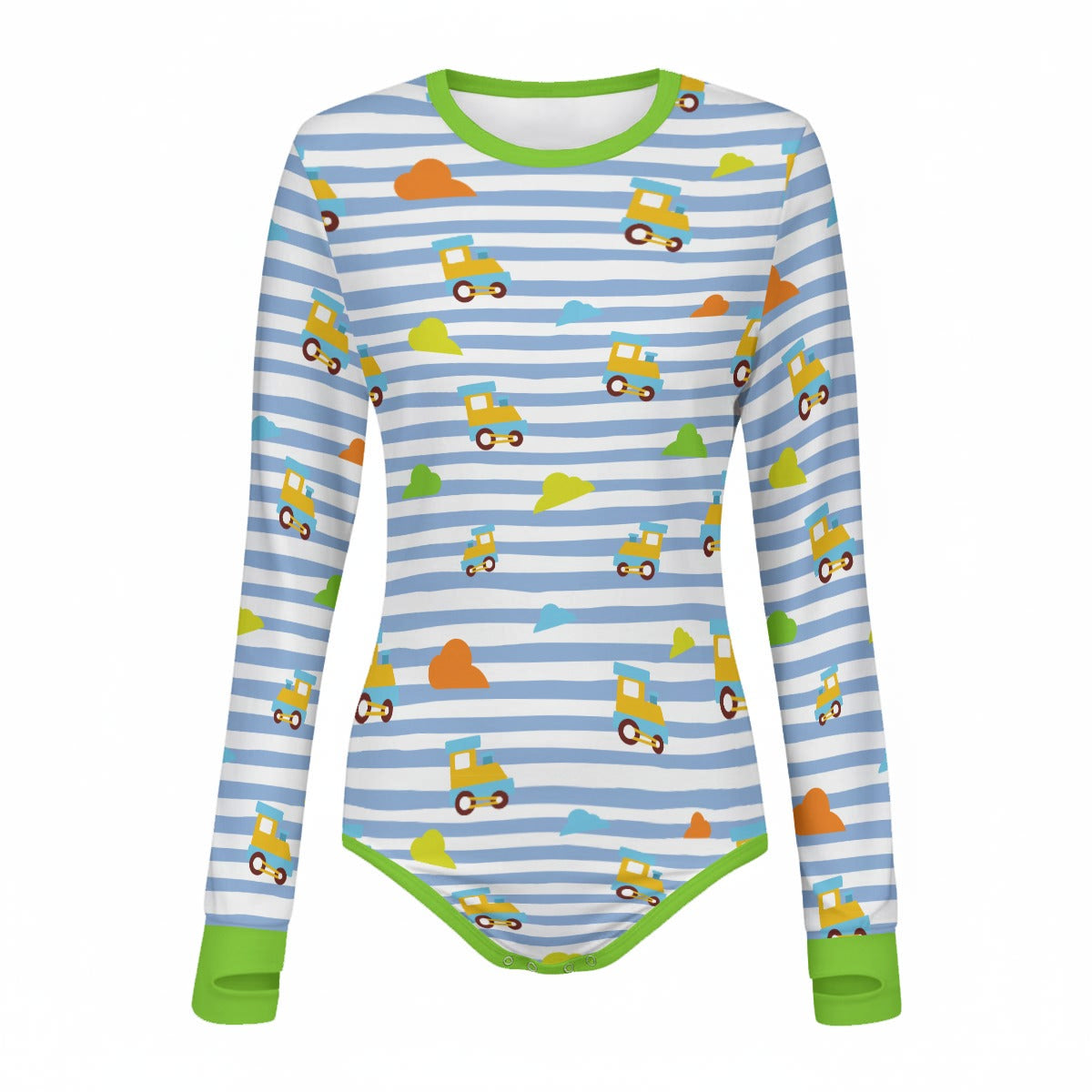 Vroom Vroom Baby Long Sleeve CuddleSuit