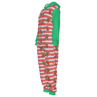 Merry Moose Hooded Pajamas - Puppy's Aesthetics