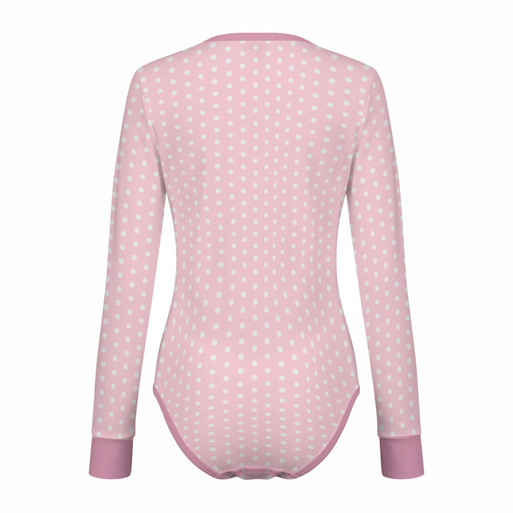 Sweetheart Teddy Long Sleeve CuddleSuit