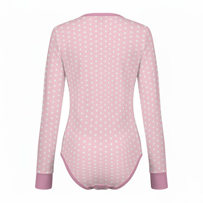Sweetheart Teddy Long Sleeve CuddleSuit