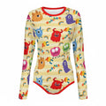 Lil Monsters Long Sleeve CuddleSuit - Puppy's Aesthetics