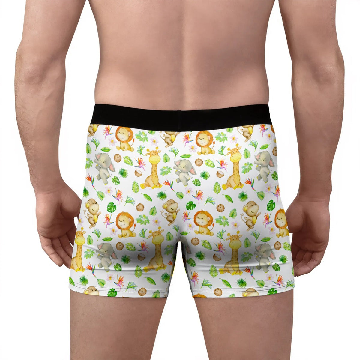 Jungle Playtime Stretch Boxer Briefs