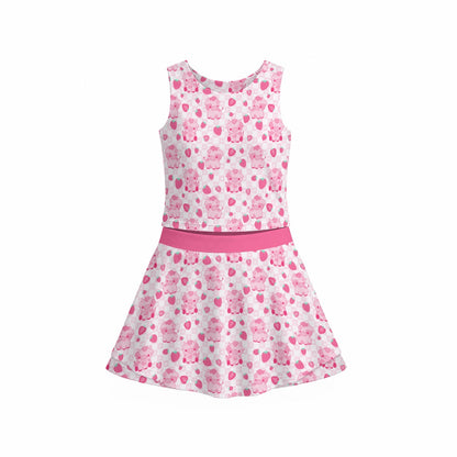 Berry Moo Darling Active Skirt Set