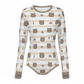 Honeywood Bears Long Sleeve CuddleSuit - Puppy's Aesthetics