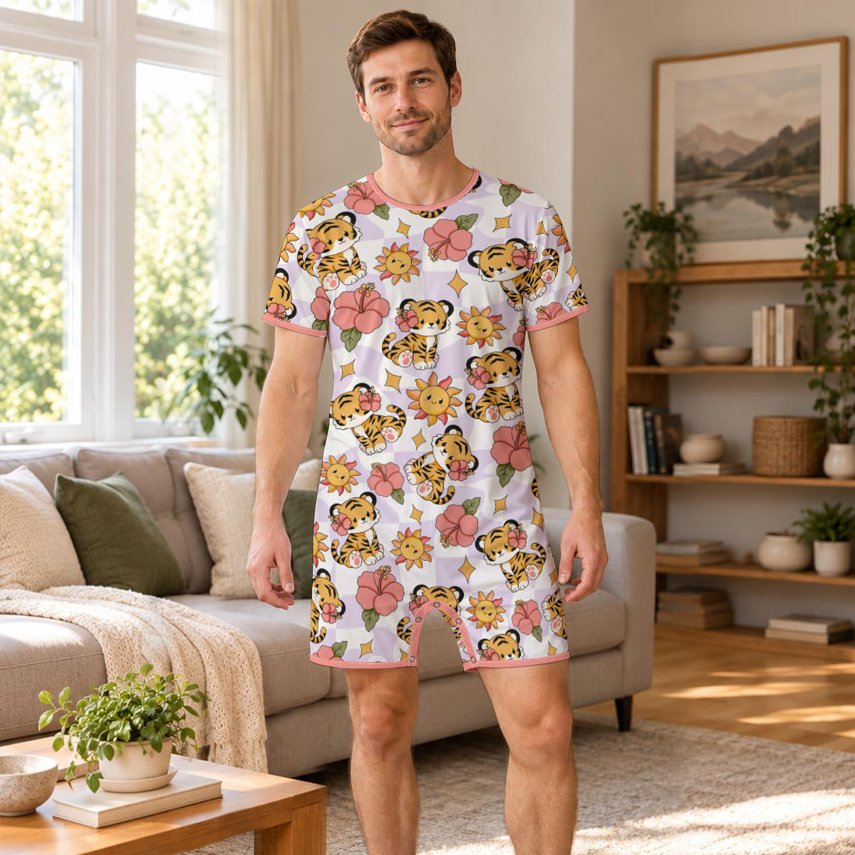 Tiny Tiger Sunshine Play Snap Romper