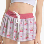 Soft Cherry Sweetheart Play Skort