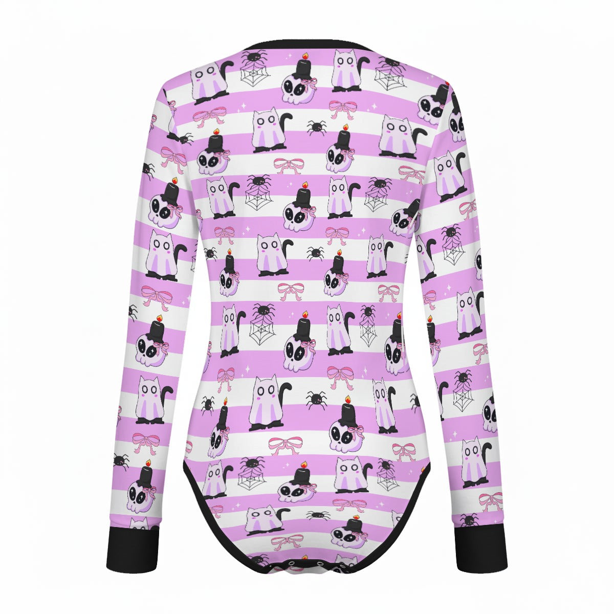 Spooky Baby Long Sleeve CuddleSuit