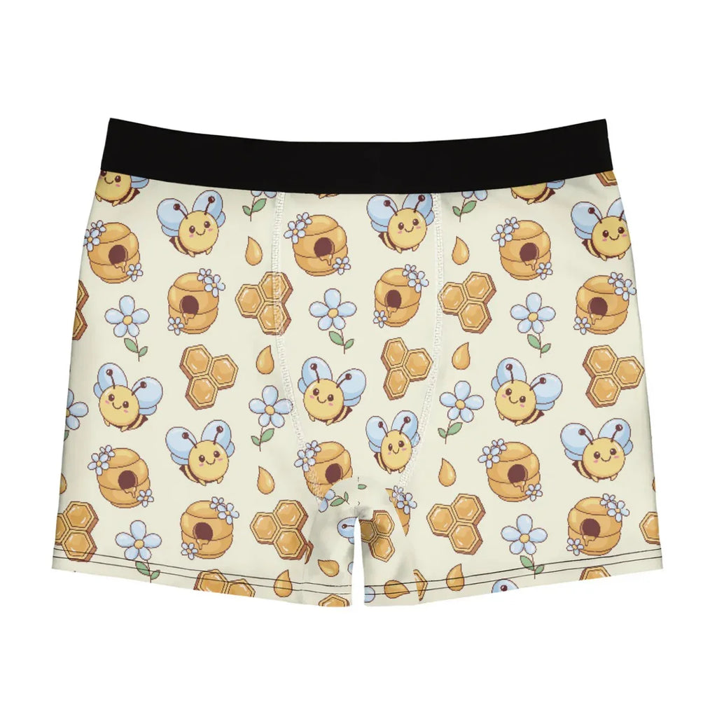 Honeybee Snuggles Stretch Boxer Briefs - Puppy's Aesthetics
