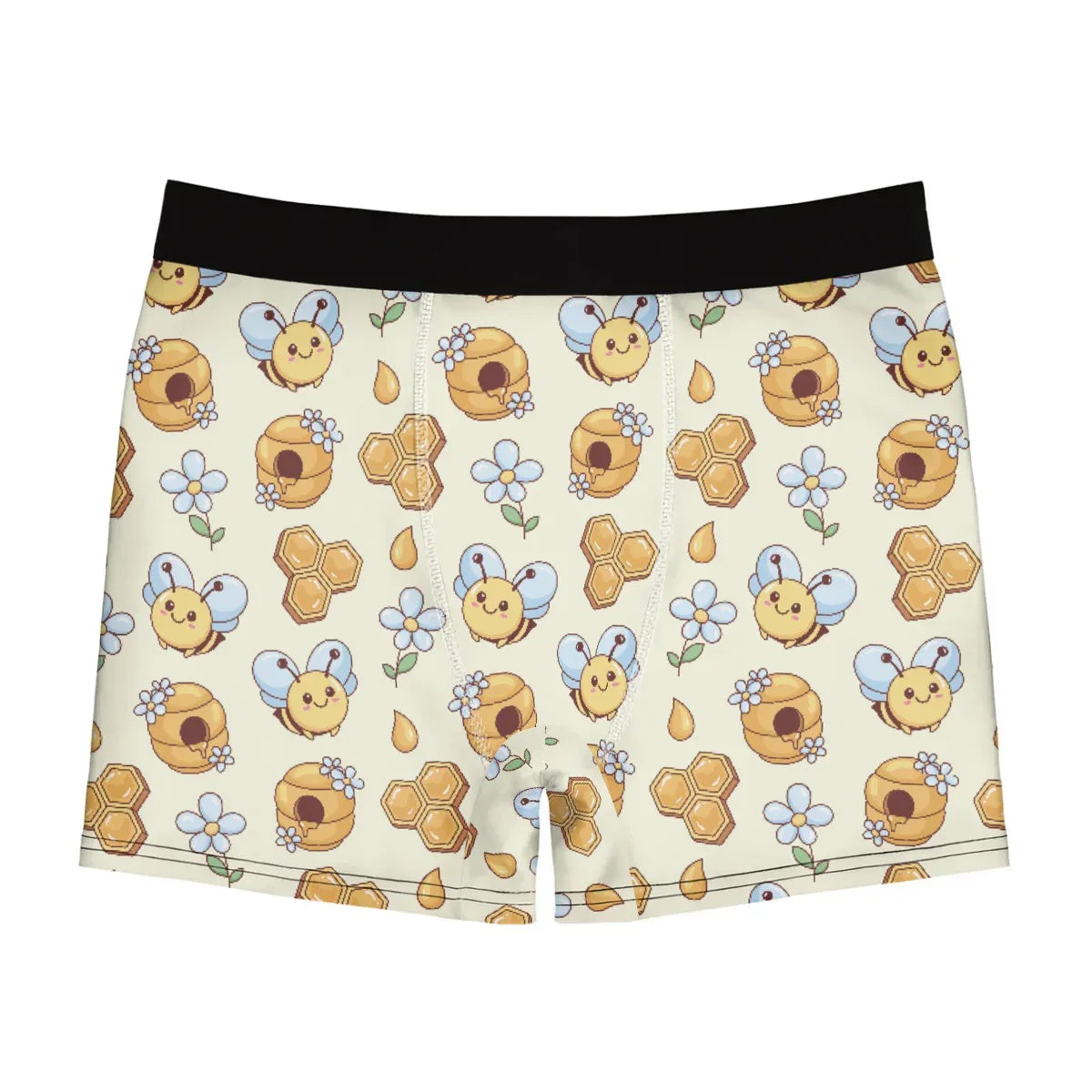 Honeybee Snuggles Stretch Boxer Briefs - Puppy's Aesthetics