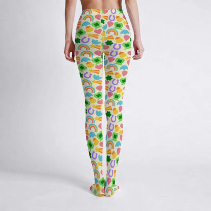 Magical Marshmallows Stretch Tights - Puppy's Aesthetics