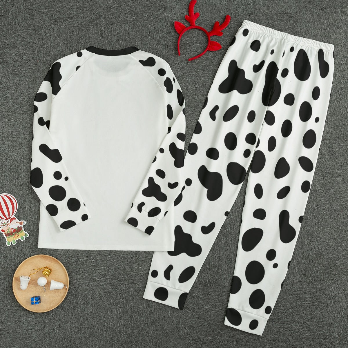 Dalmatian Firetruck Unisex Pajama Set