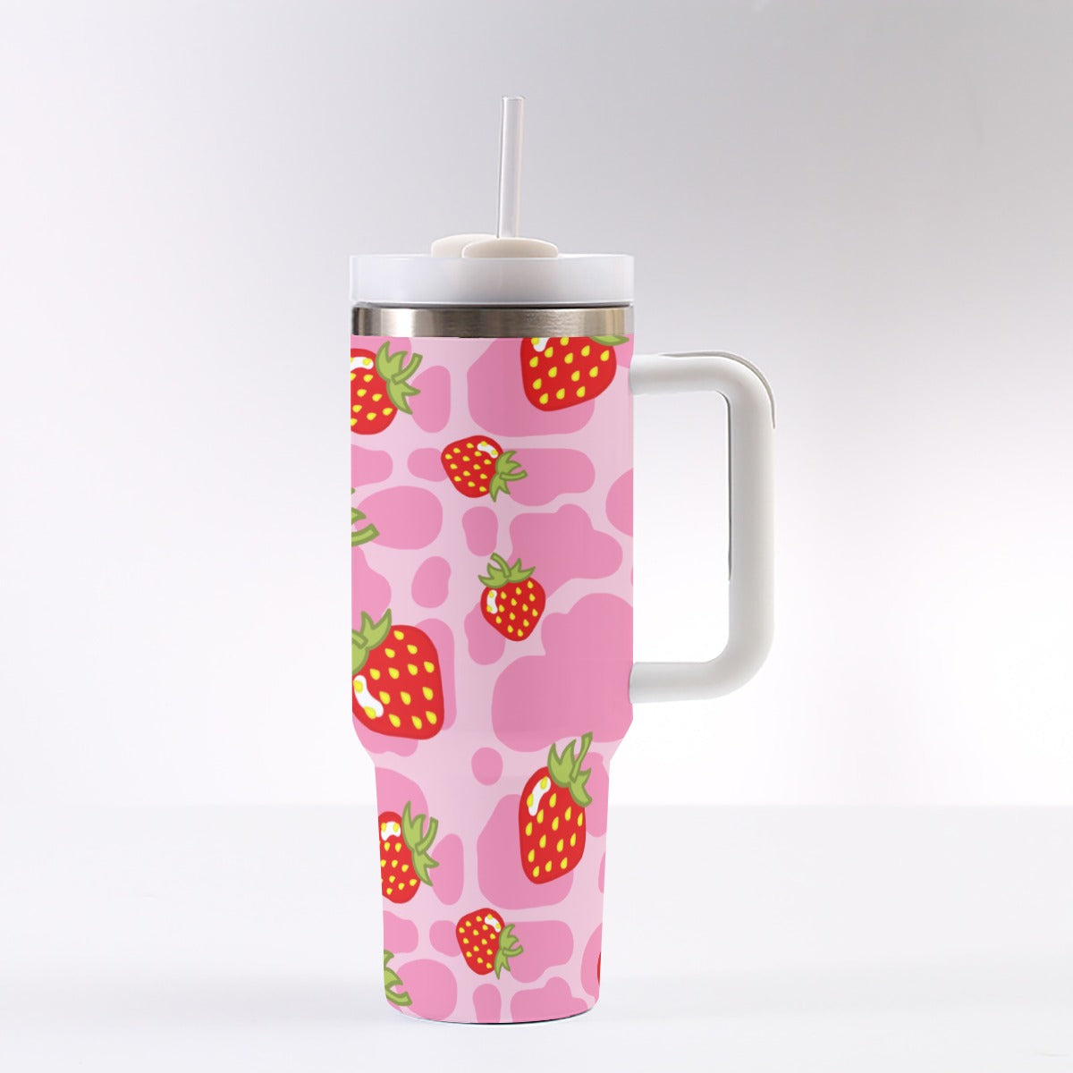 Strawberry Cow 40oz Tumbler