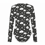 Sleepy Skies Long Sleeve CuddleSuit