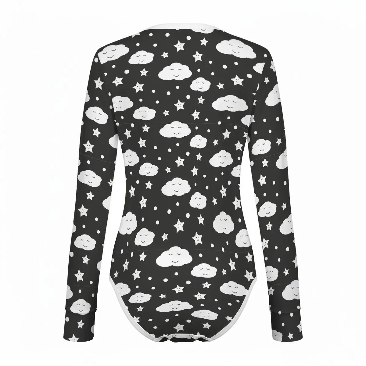 Sleepy Skies Long Sleeve CuddleSuit - Puppy's Aesthetics