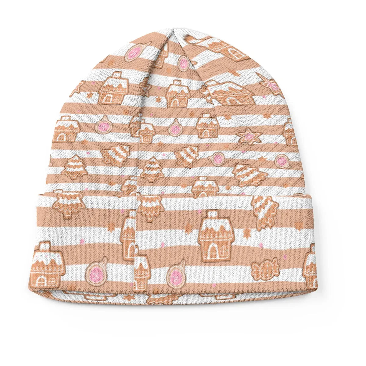 Gingerbread Cutie Cozy Beanie - Puppy's Aesthetics