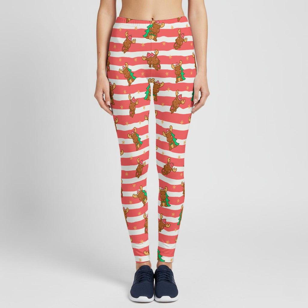 Merry Moose Stretch Hoodie Set