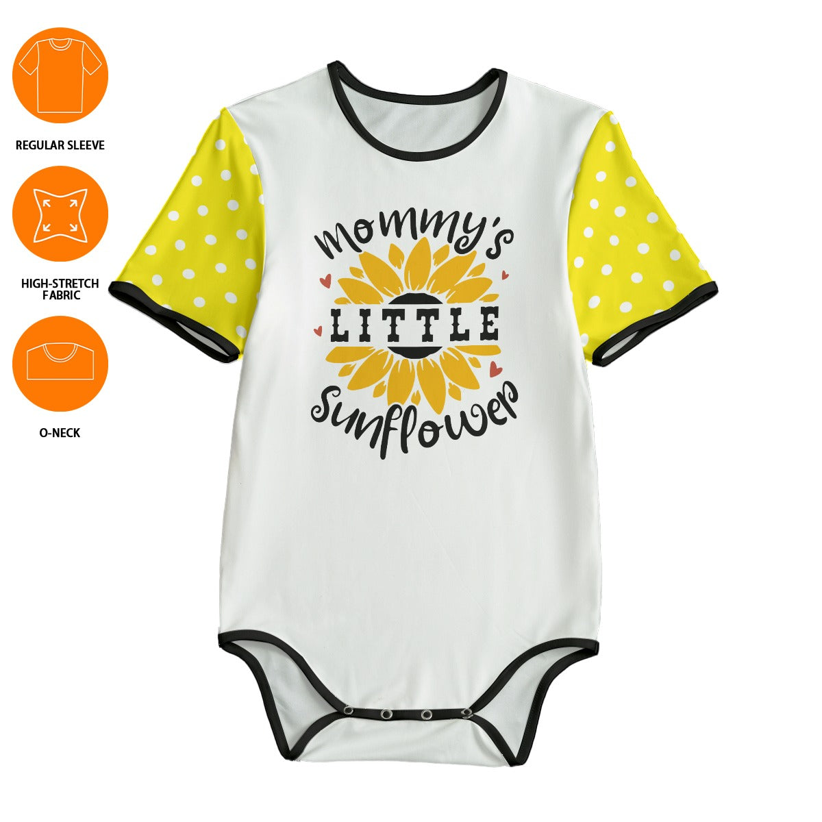 Mommy's Little Sunflower Adult Unisex SnappieSuit