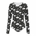 Sleepy Skies Long Sleeve CuddleSuit - Puppy's Aesthetics