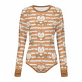 Woodland Owls Long Sleeve CuddleSuit - Puppy's Aesthetics