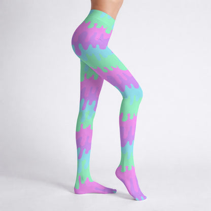 Pastel Melt Stretch Tights