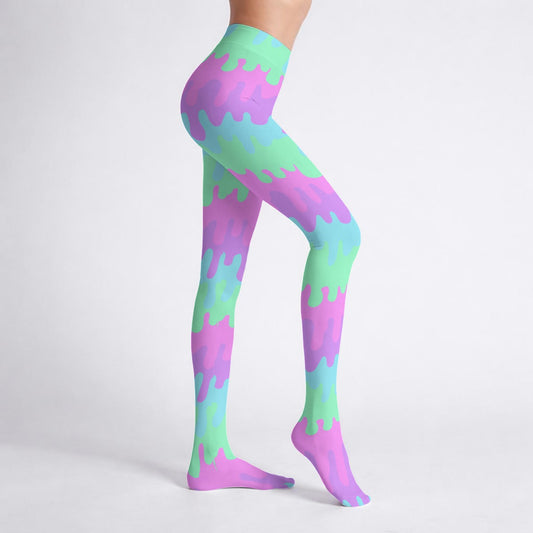 Pastel Melt Stretch Tights