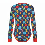 Classroom Cuties Long Sleeve CuddleSuit