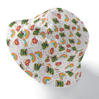 Tiny Artist Bucket Hat - Reversible Color Pop