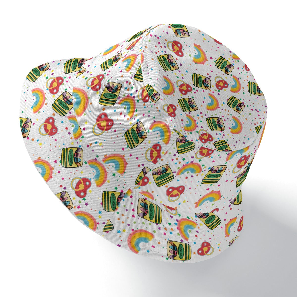 Tiny Artist Bucket Hat - Reversible Color Pop