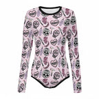 True Crime Cutie Long Sleeve CuddleSuit