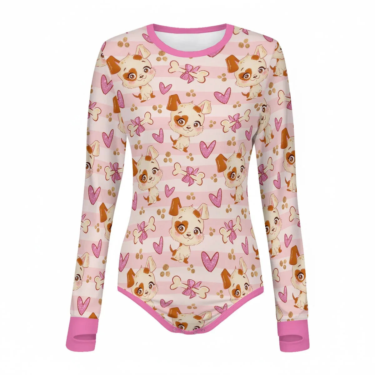 Puppy Love Long Sleeve CuddleSuit - Puppy's Aesthetics