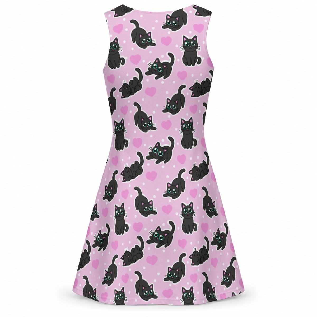 Midnight Meow Tank Dress