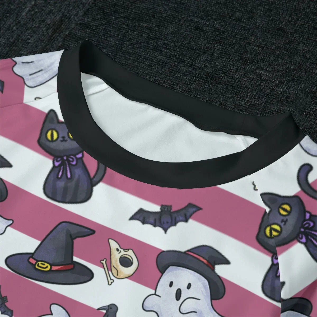 Haunted Whiskers Unisex Soft Jammies - Puppy's Aesthetics