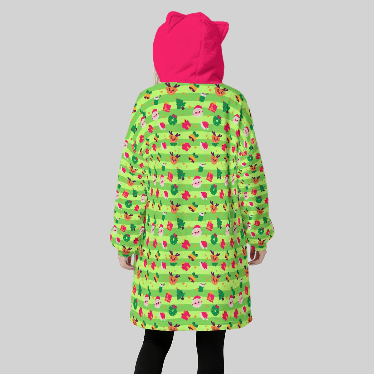 Holly Jammies Ears Hoodie Blanket