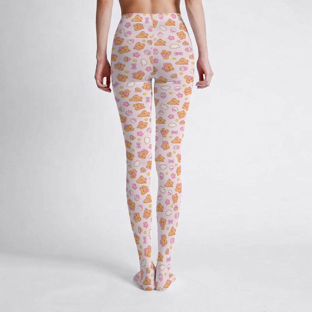 Bearly Adorable Stretch Tights