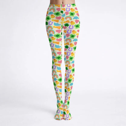 Magical Marshmallows Stretch Tights - Puppy's Aesthetics