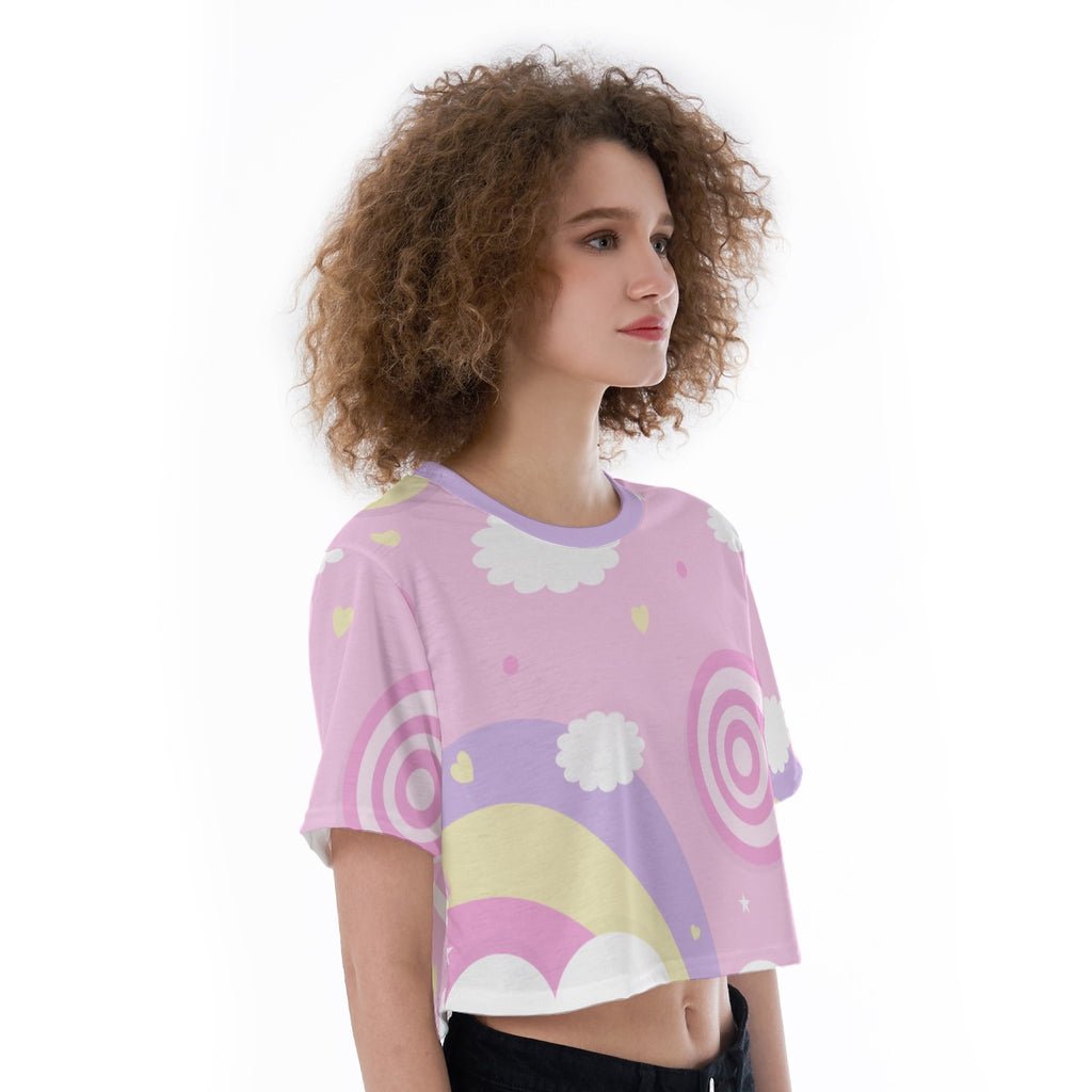 Sweet Candy Soft Crop Play Tee