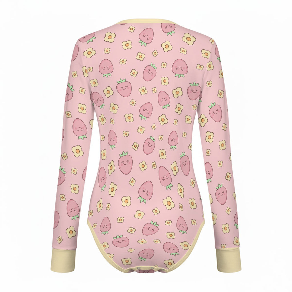 Cute Carrots Long Sleeve CuddleSuit