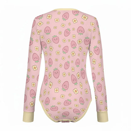 Cute Carrots Long Sleeve CuddleSuit - Puppy's Aesthetics