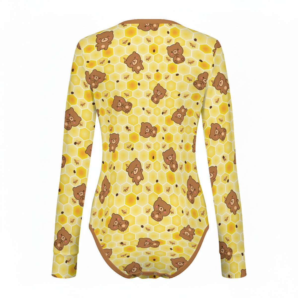 Honey Paw Long Sleeve CuddleSuit